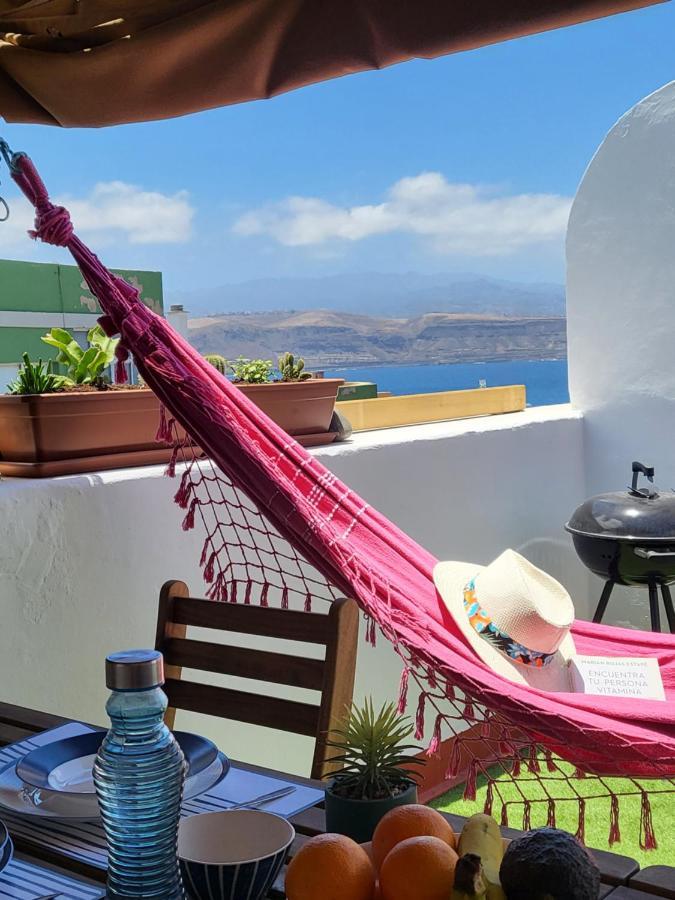 Apartamento Calandria Confital Para 8 Con Terraza Y Bbq Proxima Playa Las Palmas Exterior photo